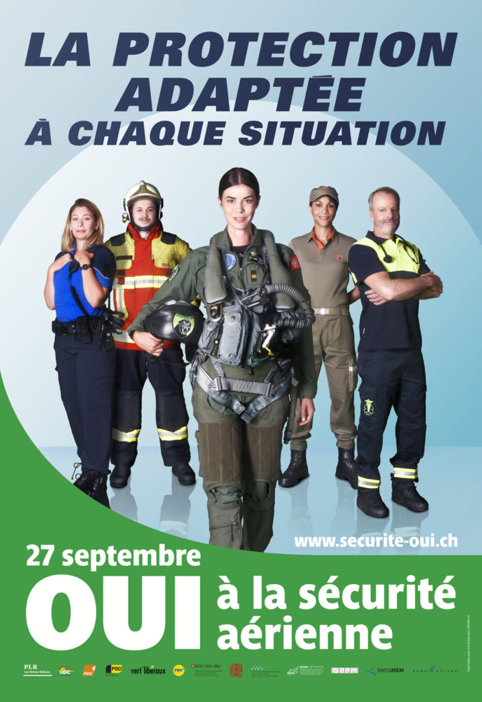Affiche campagne Air2030 Suisse romande